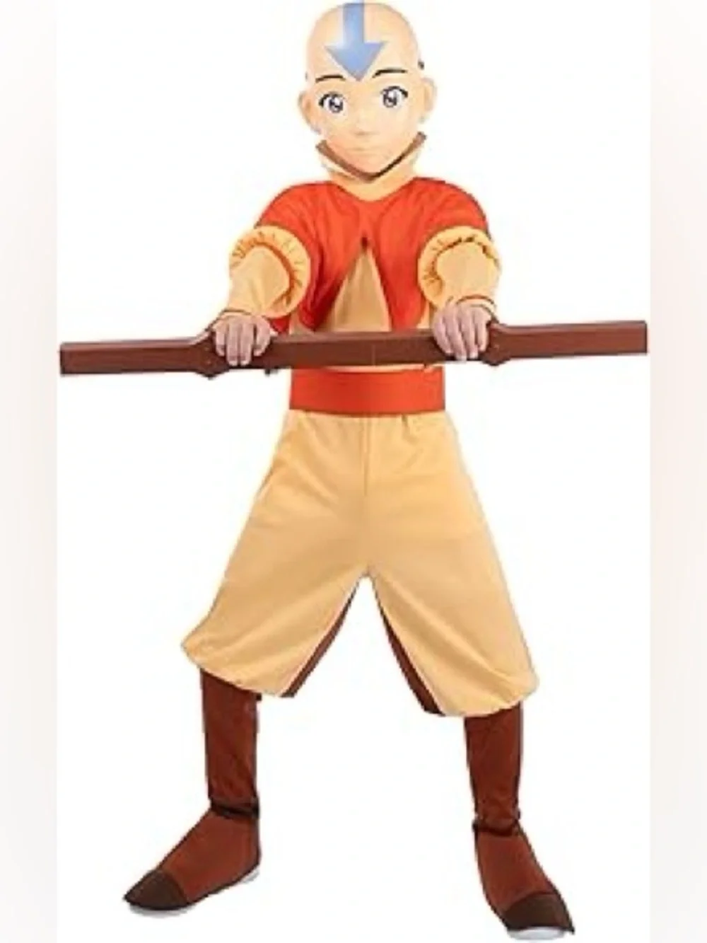 (10-12) Official Avatar Aang Halloween costume for youth